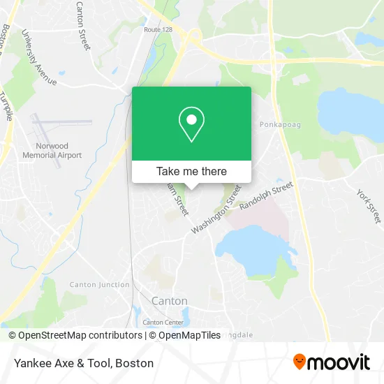 Yankee Axe & Tool map