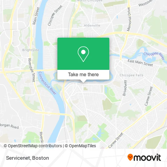 Servicenet map