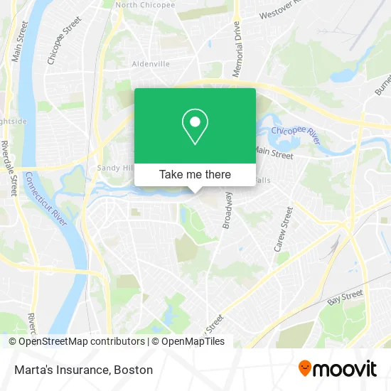 Marta's Insurance map