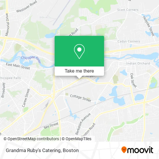 Grandma Ruby's Catering map
