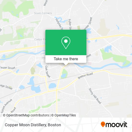 Mapa de Copper Moon Distillery