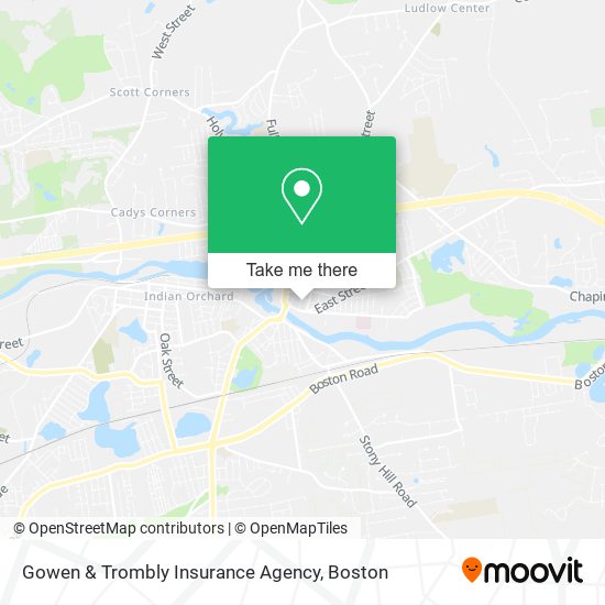 Mapa de Gowen & Trombly Insurance Agency