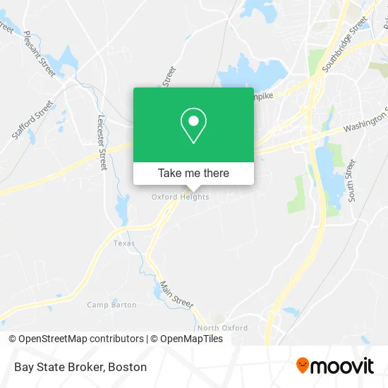 Bay State Broker map