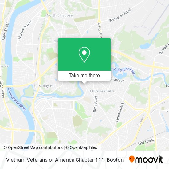 Vietnam Veterans of America Chapter 111 map