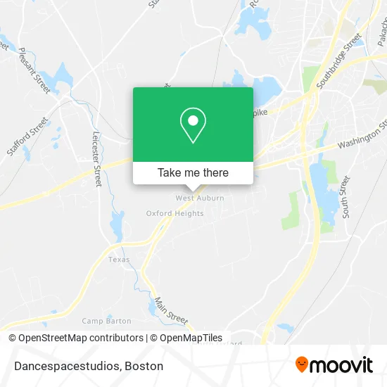 Dancespacestudios map
