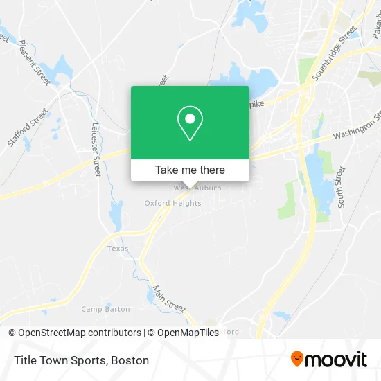 Mapa de Title Town Sports