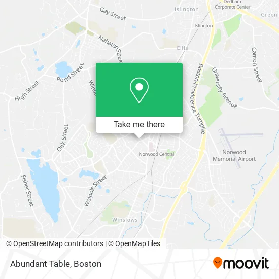 Abundant Table map