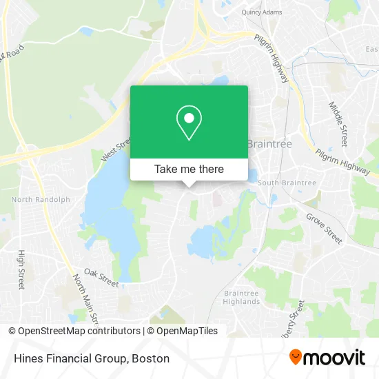 Hines Financial Group map