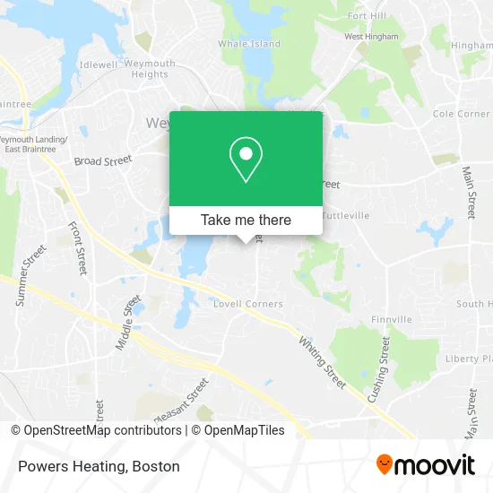 Powers Heating map