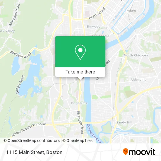 1115 Main Street map