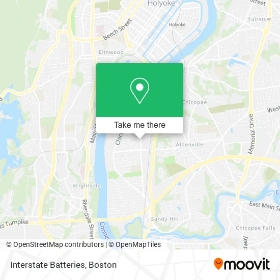 Interstate Batteries map