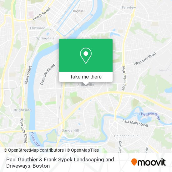 Paul Gauthier & Frank Sypek Landscaping and Driveways map