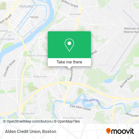 Mapa de Alden Credit Union