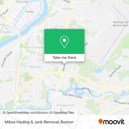 Mapa de Mikes Hauling & Junk Removal
