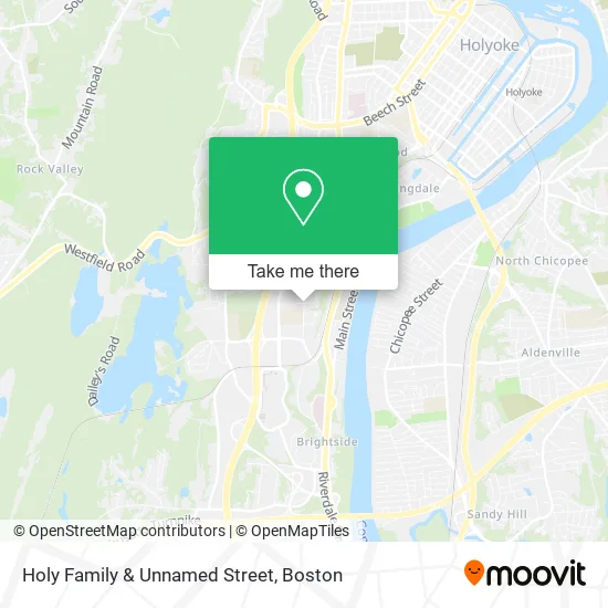 Holy Family & Unnamed Street map