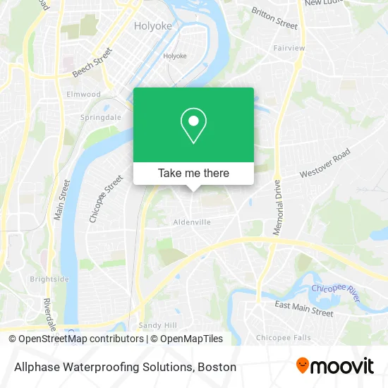 Mapa de Allphase Waterproofing Solutions