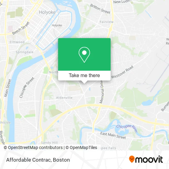 Mapa de Affordable Contrac