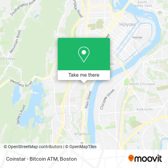 Mapa de Coinstar - Bitcoin ATM
