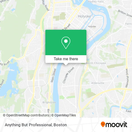 Anything But Professional map
