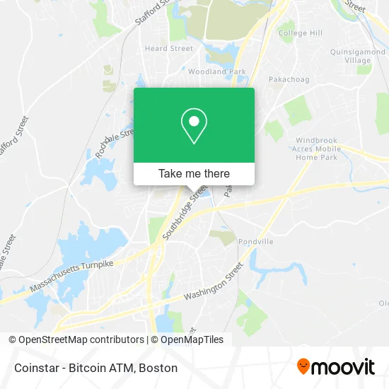 Coinstar - Bitcoin ATM map