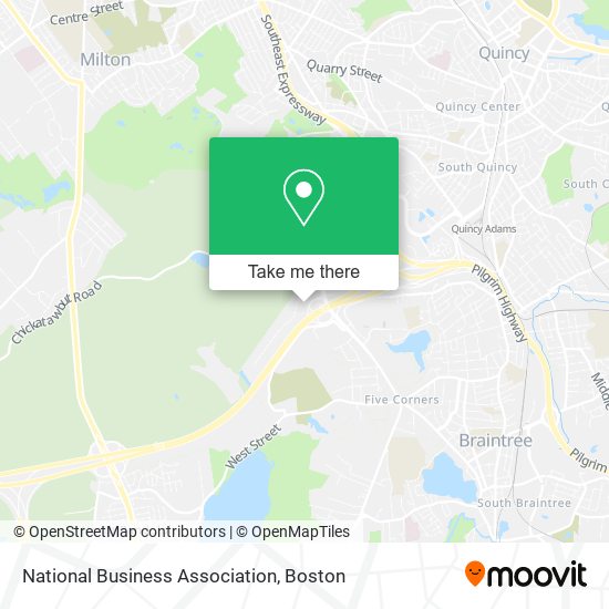 Mapa de National Business Association