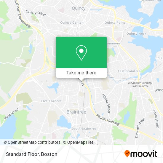 Mapa de Standard Floor