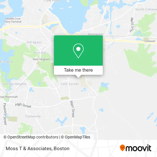 Moss T & Associates map