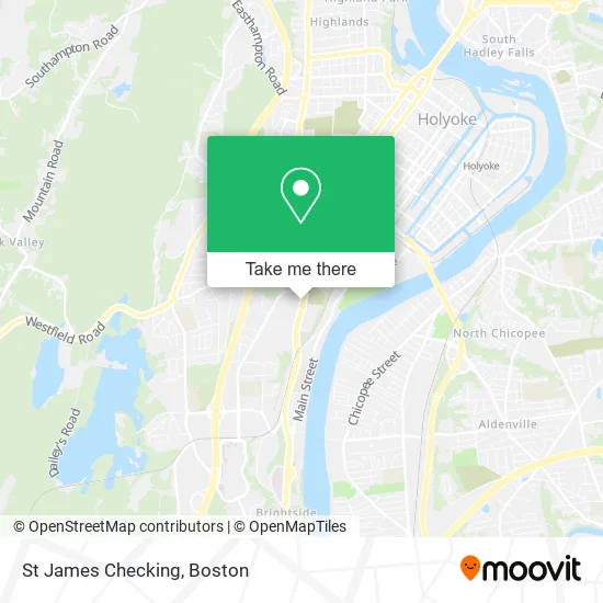 St James Checking map