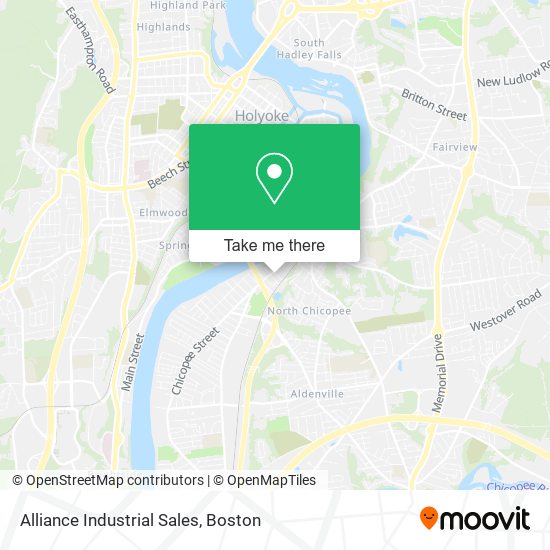 Alliance Industrial Sales map