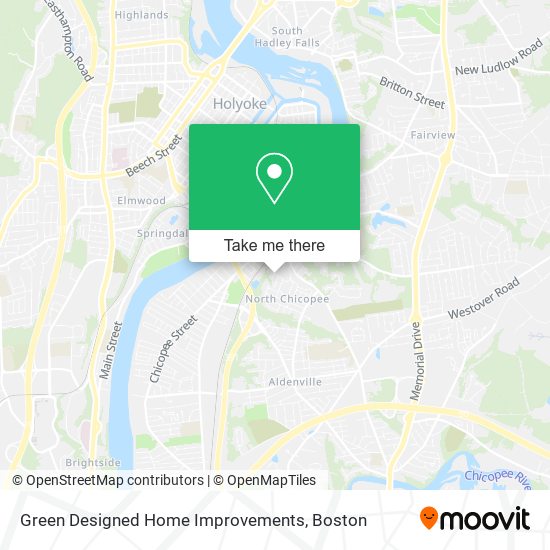 Green Designed Home Improvements map