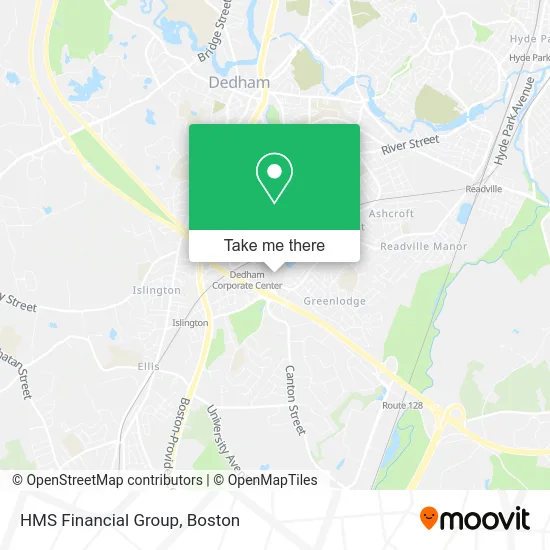 HMS Financial Group map