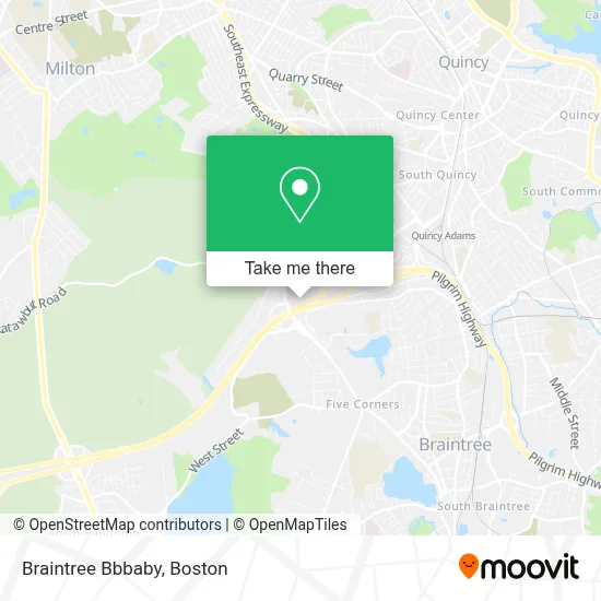 Braintree Bbbaby map