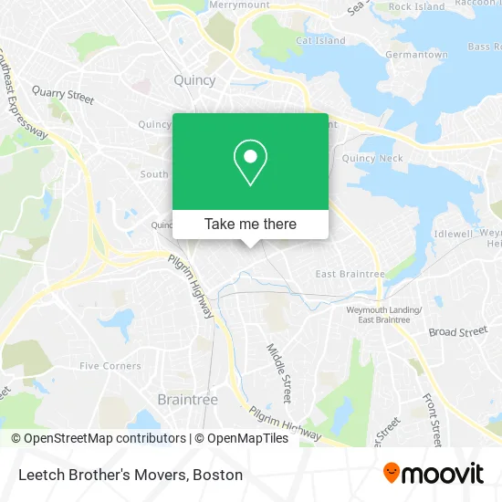 Mapa de Leetch Brother's Movers