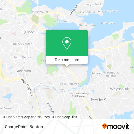 ChargePoint map