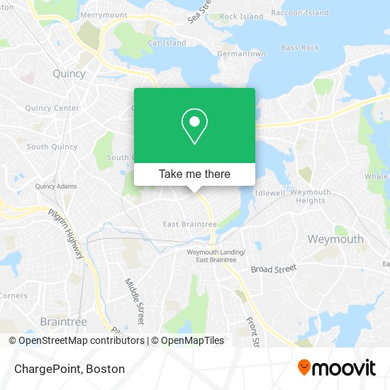 ChargePoint map