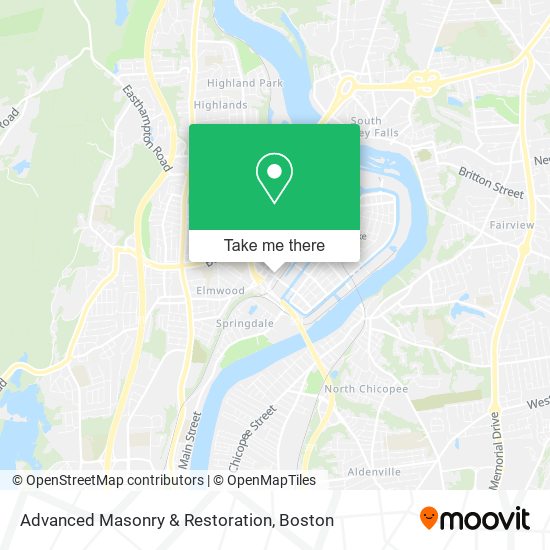 Advanced Masonry & Restoration map
