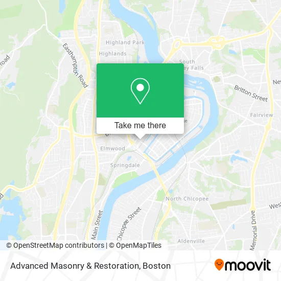 Advanced Masonry & Restoration map