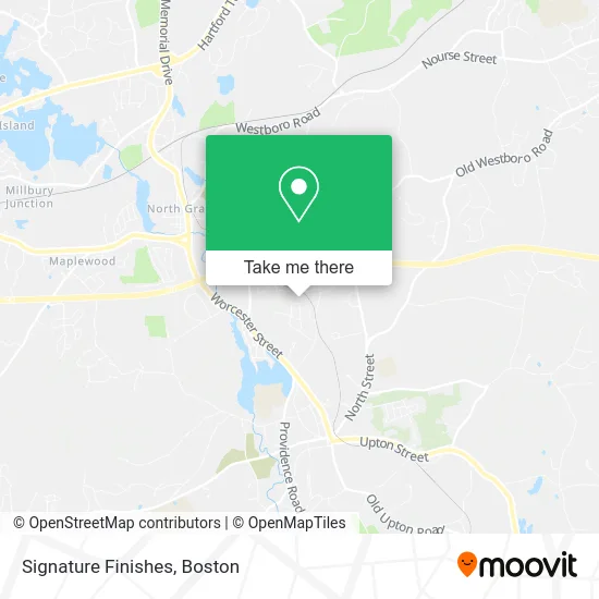 Signature Finishes map