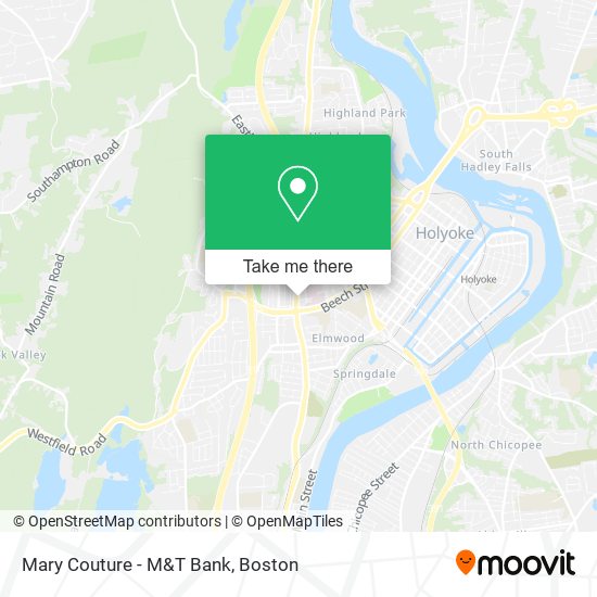 Mary Couture - M&T Bank map