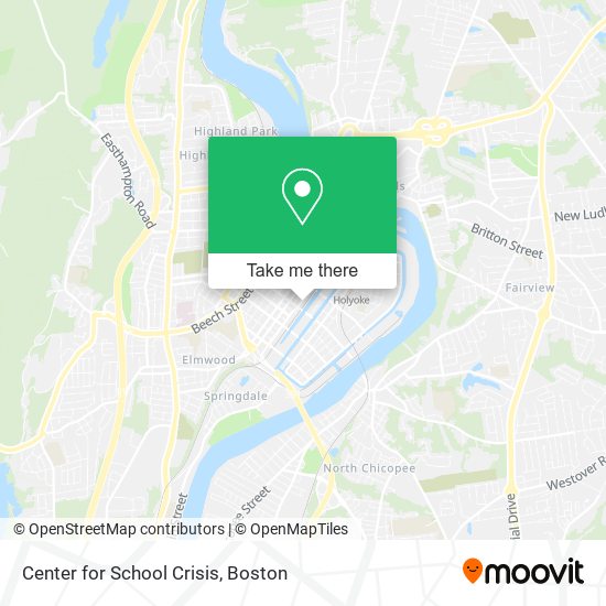 Center for School Crisis map