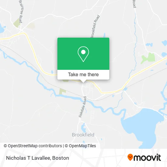 Nicholas T Lavallee map