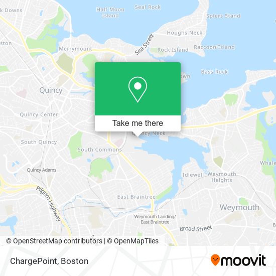 Mapa de ChargePoint