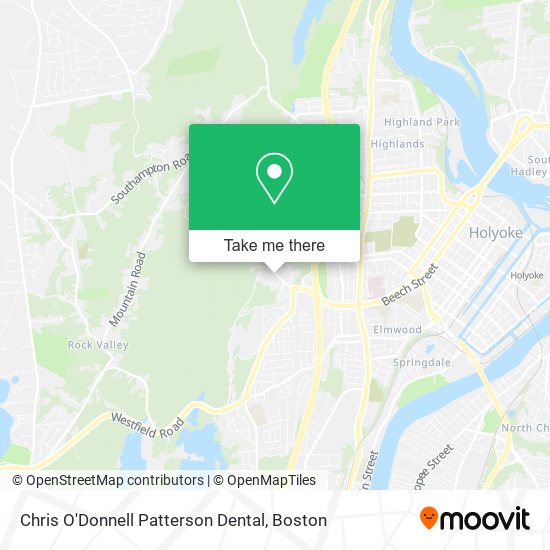 Mapa de Chris O'Donnell Patterson Dental