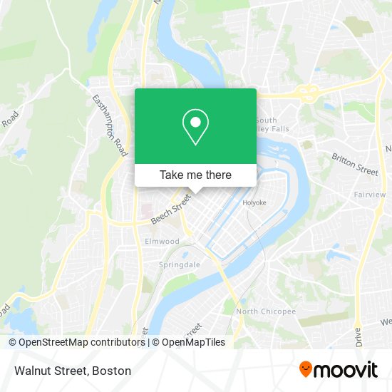 Mapa de Walnut Street