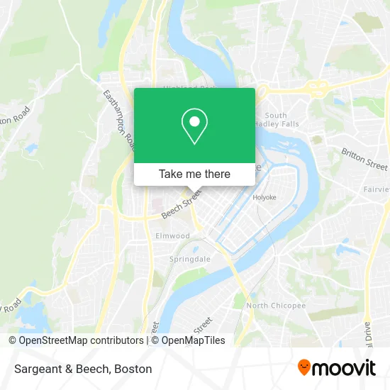 Sargeant & Beech map