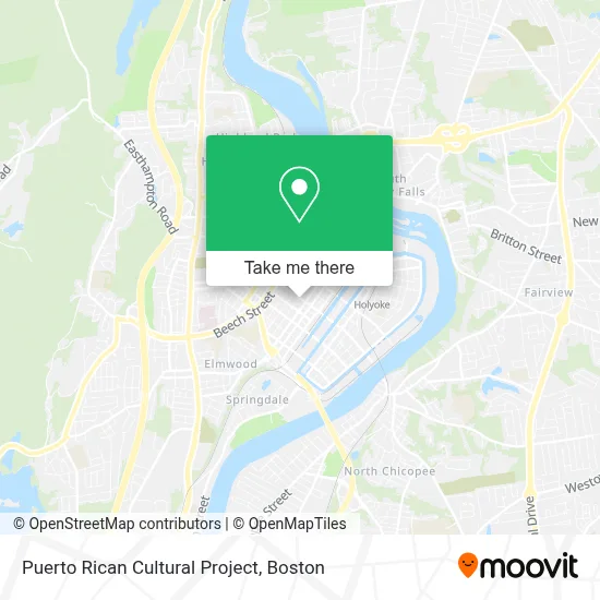 Puerto Rican Cultural Project map