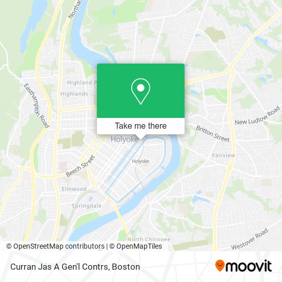 Curran Jas A Gen'l Contrs map