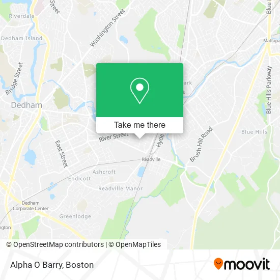 Alpha O Barry map