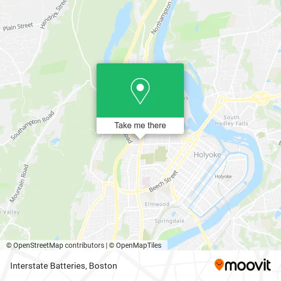 Interstate Batteries map