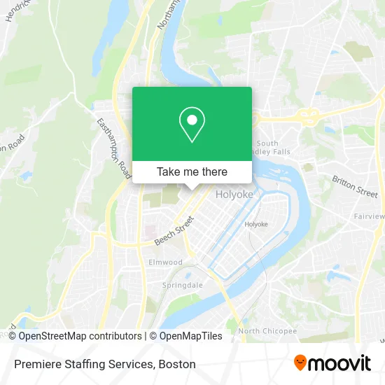 Premiere Staffing Services map